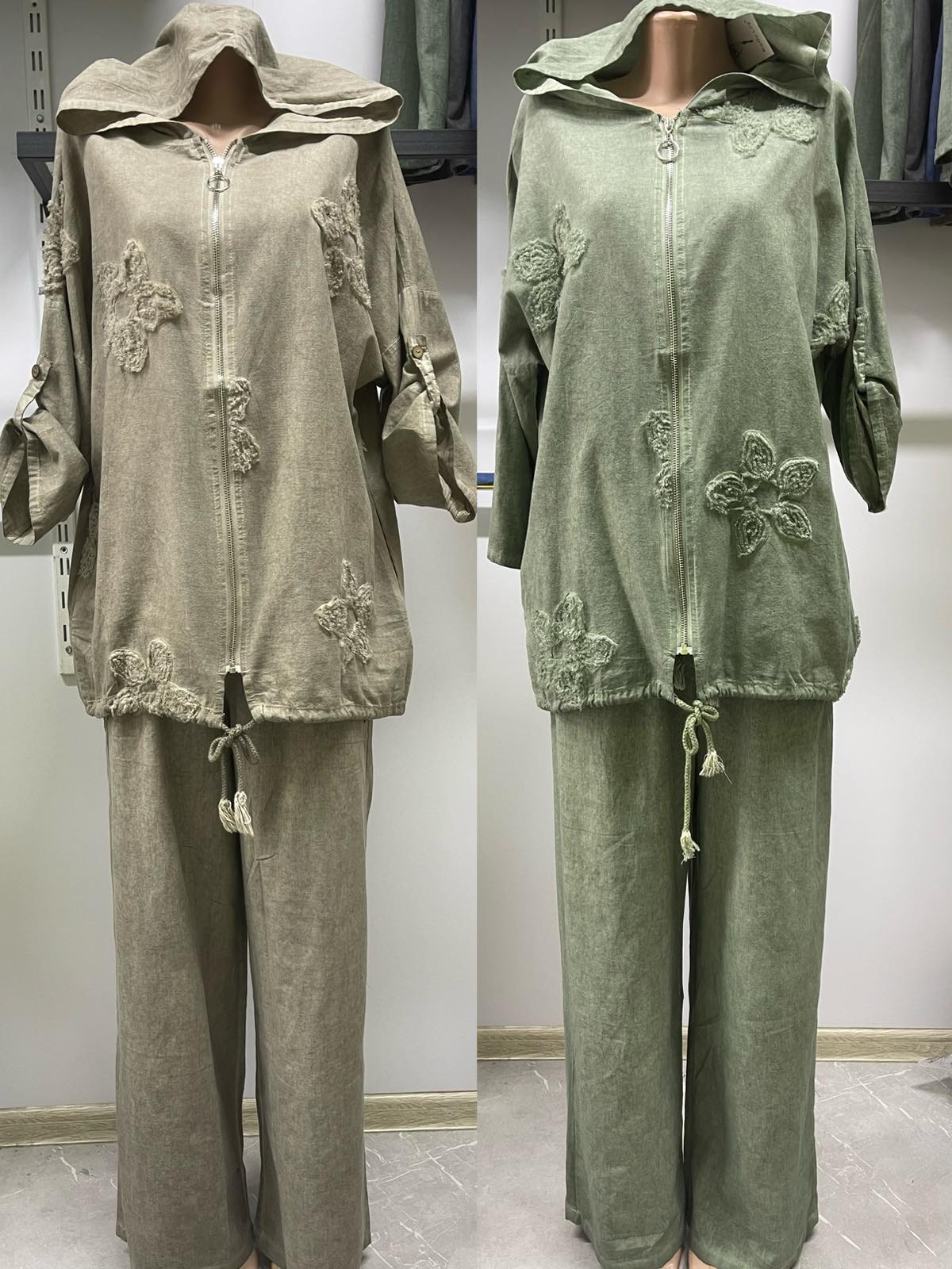 Костюм Yafeier (50-56) YF17 khaki (лето)