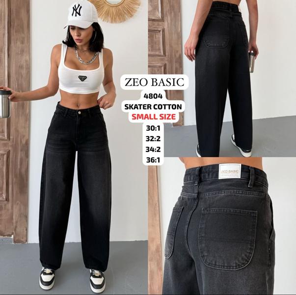 Джинсы Jeans Style (30-36) 4804 black (деми)