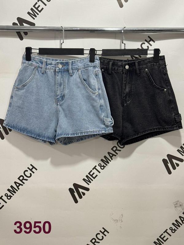 Шорты Jeans Style (S-XL) 3952 black (лето)
