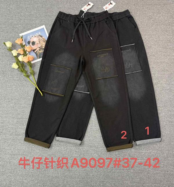 Штаны Leen (37-42) A9097-2 black (деми)
