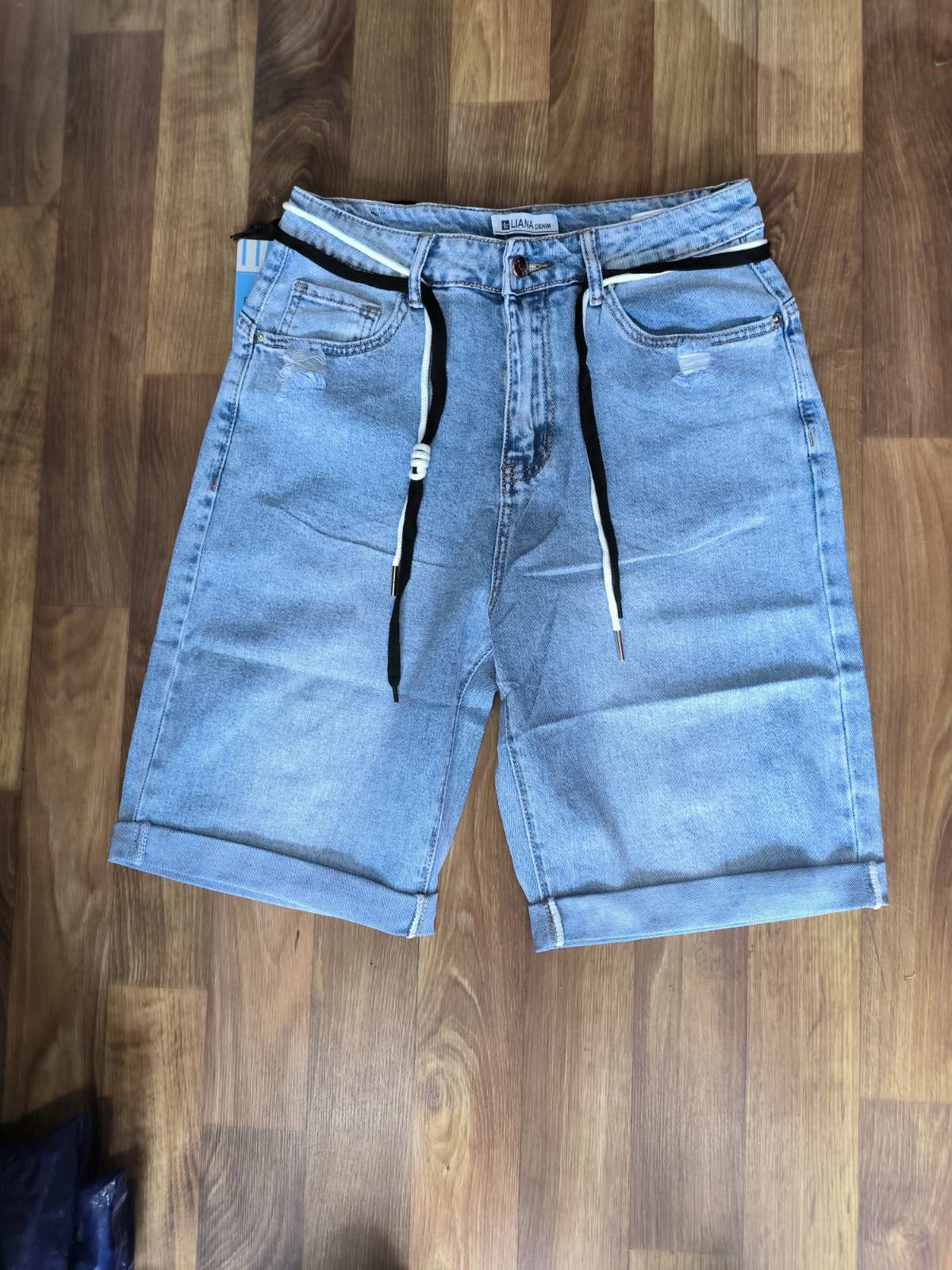 Шорты Liana Denim (31-38) 435-2 l.blue (лето)