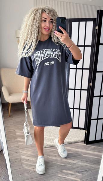 Туника Alisa Brand (one size) 150 d.grey (лето)