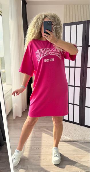 Туника Alisa Brand (one size) 150 crimson (лето)