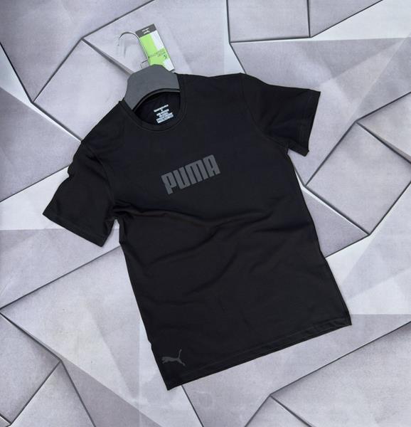 Футболка Rassul (S-2XL) 6124 black (лето)