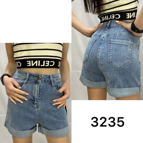 Шорты Met&March (S-2XL) 3235 l.blue (лето)