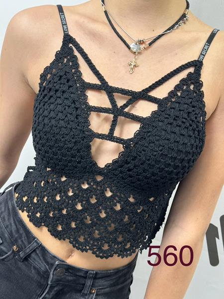 Топ Met&March (one size) 560 black (лето)