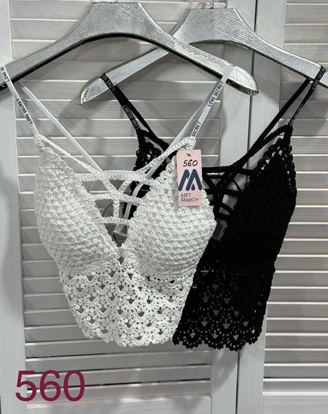 Топ Met&March (one size) 560 white (лето)