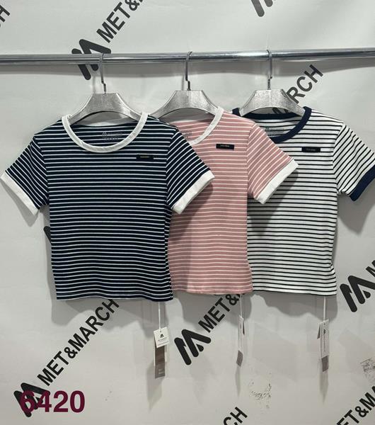 Топ Met&March (one size) 6420 navy-white (лето)