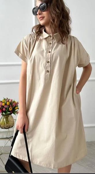 Платье Met&March (one size) 8501 beige (лето)