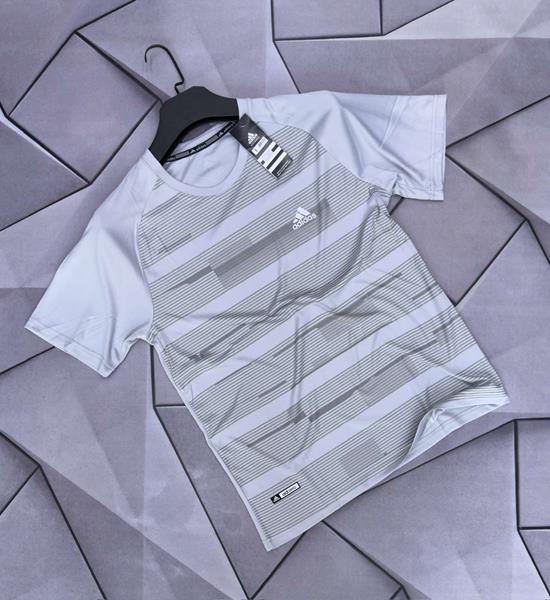 Футболка Rassul (L-3XL) 6131 l.grey (лето)