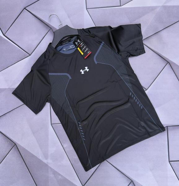 Футболка Rassul (L-3XL) 6135 black (лето)