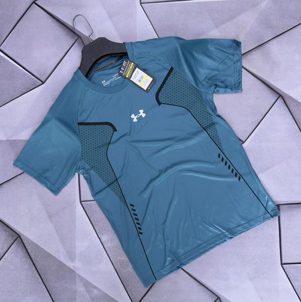 Футболка Rassul (L-3XL) 6137 l.blue (лето)