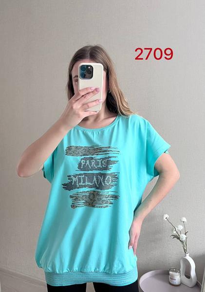 Футболка FSN (52-58) 2709 l.blue (лето)