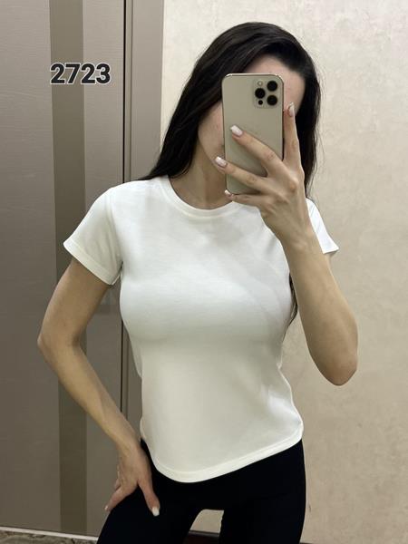 Футболка FSN (42-48) 2723 white (лето)