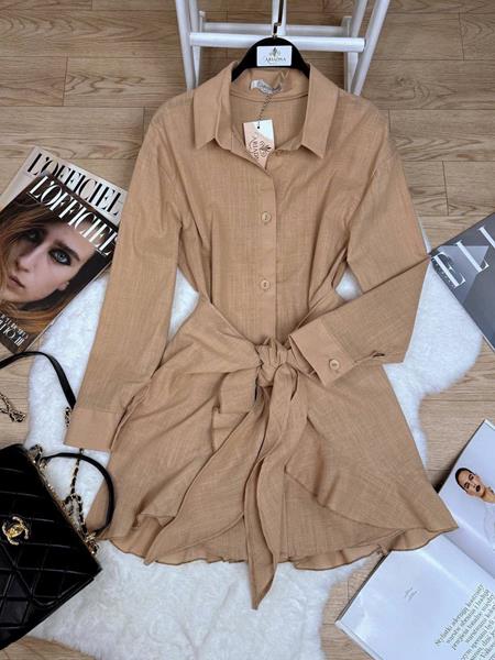 Платье Arina (42-48) 1591 beige (лето)