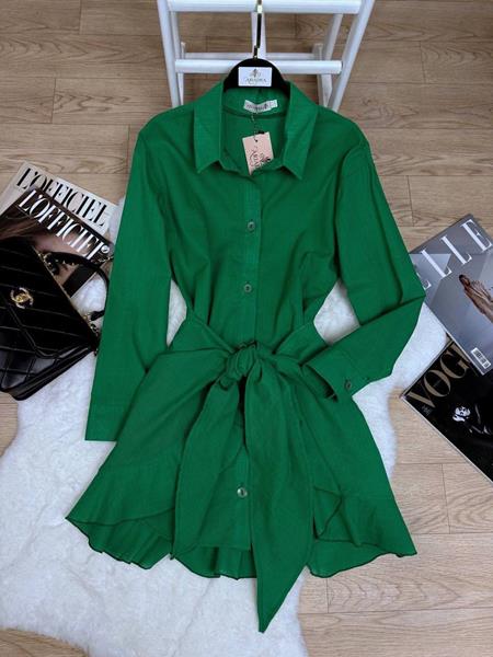 Платье Arina (42-48) 1591 green (лето)