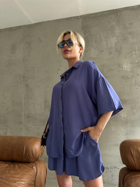 Костюм Arina (42-48) 2364 blue (лето)