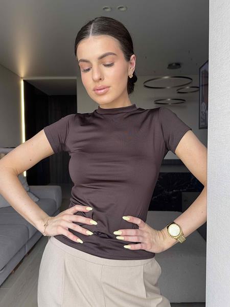 Футболка Arina (42-48) 5148 brown (лето)