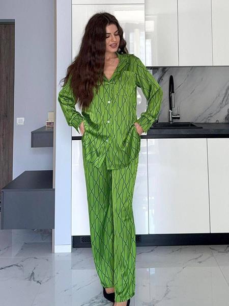 Костюм Arina (42-48) 8053 green (лето)