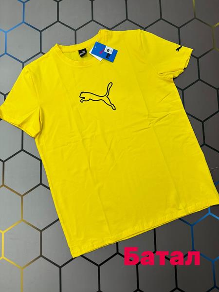 Футболка Alex Clothes (2XL-6XL) 4370 yellow (лето)