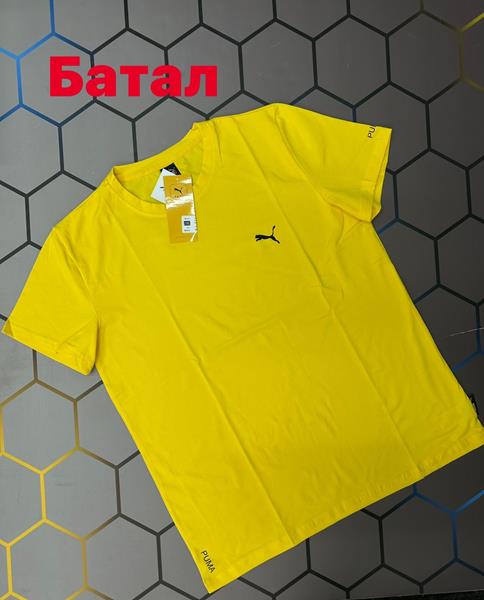 Футболка Alex Clothes (2XL-6XL) 4372 yellow (лето)