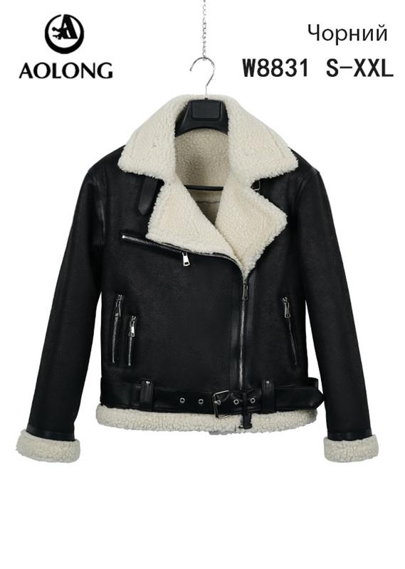 Куртка Immei (S-2XL) W8831 black (зима)