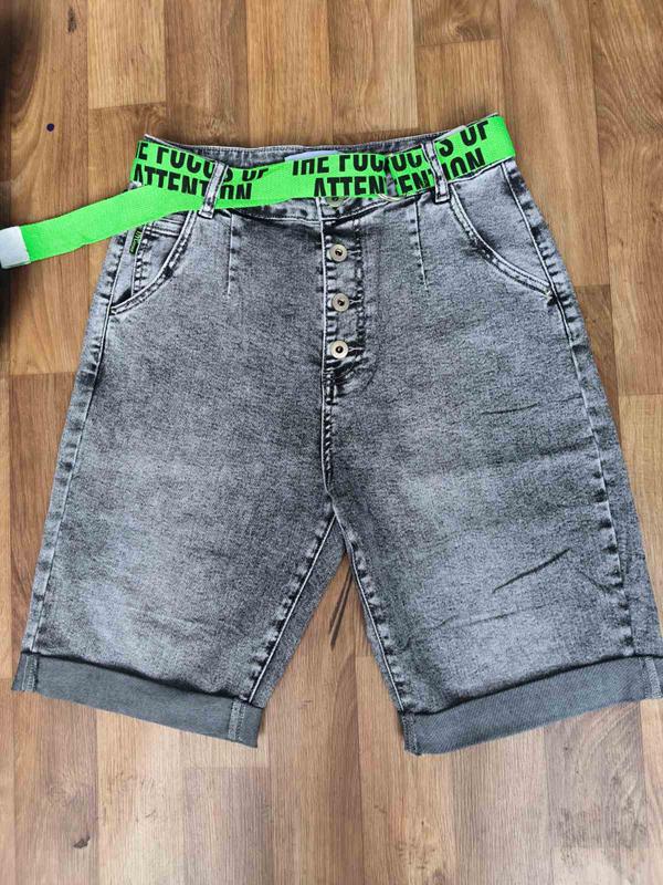 Шорты Liana Denim (28-33) 316-1 grey (лето)