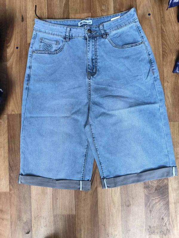 Шорты Liana Denim (31-38) 412-1 l.blue (лето)