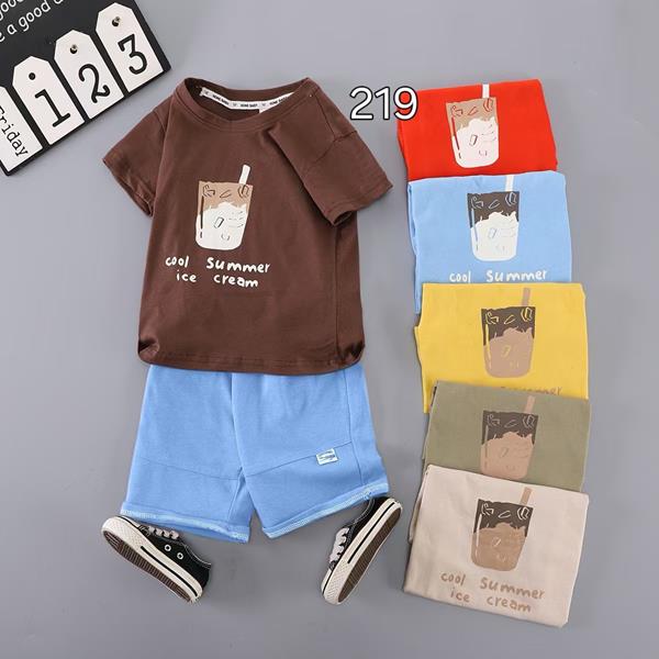 Футболка Фунтик (1-4) 219 beige (лето)