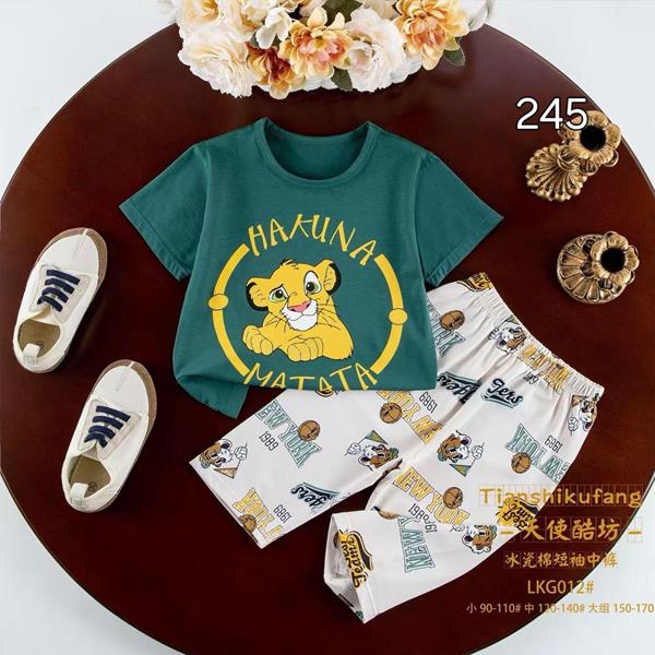 Пижама Фунтик (3-5) 245 green (лето)