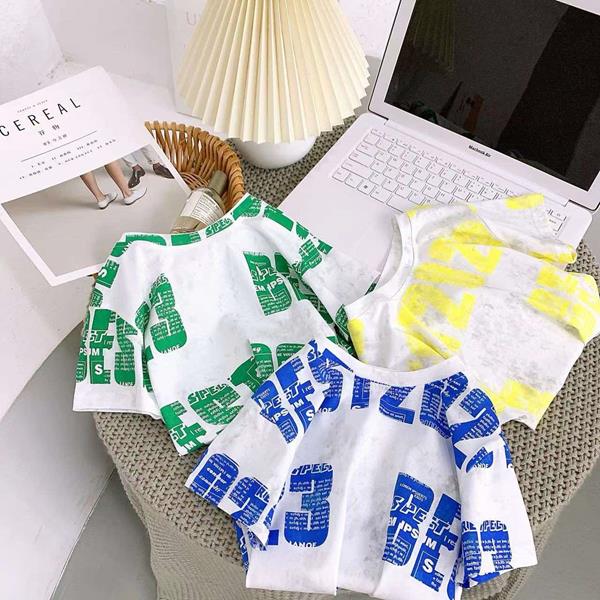 Футболка Фунтик (3-7) 2451 yellow (лето)