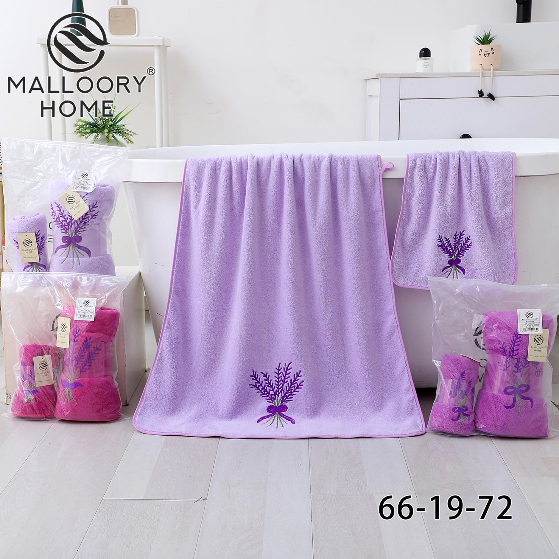 Полотенце Mallory (70*140) 66-19-72 70*140/35*75 (деми)