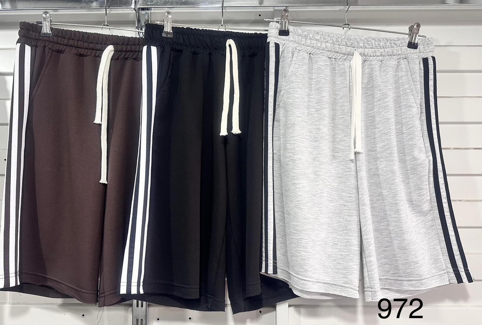 Шорты Шаолинь (48-54) 972-1 grey (лето)