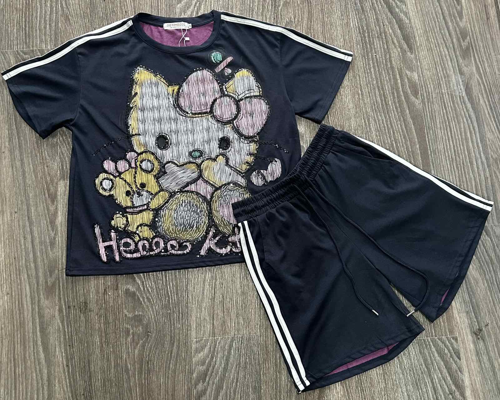 Костюм Шаолинь (M-XL) BH8510 navy (лето)