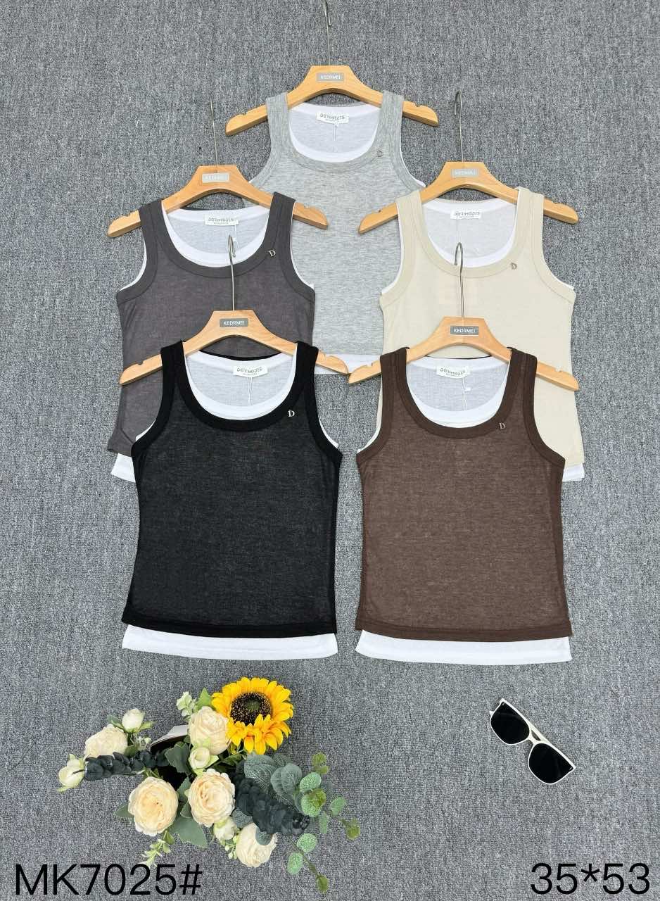 Майка Шаолинь (42-46) MK7025 l.beige (лето)