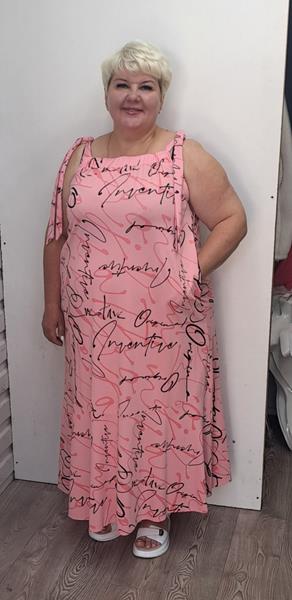 Сарафан Romeo life (56-60) 1109 pink (лето)