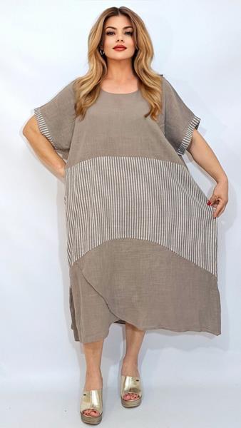 Платье Romeo life (58-64) RL431 l.brown (лето)