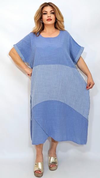 Платье Romeo life (58-64) RL436 l.blue (лето)