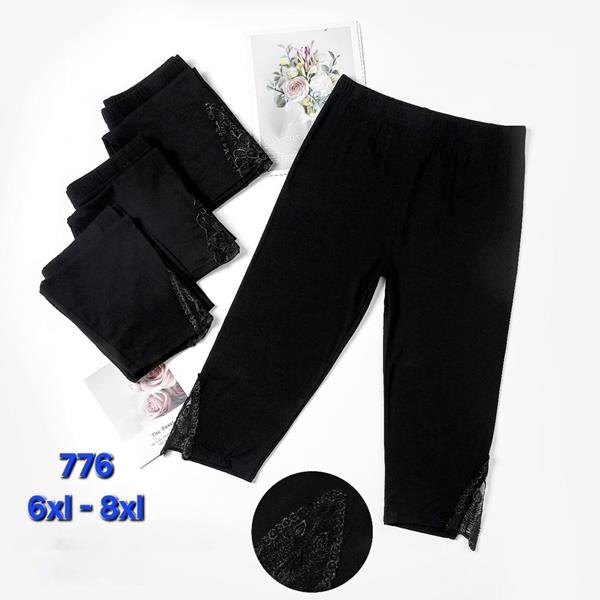 Бриджи Hoan (6XL-8XL) 776 black (лето)