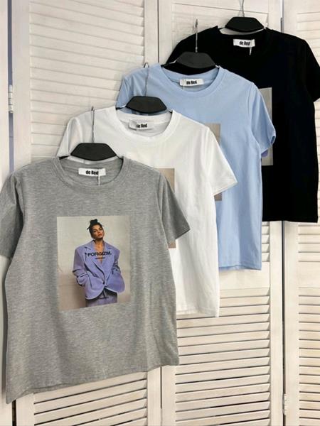 Футболка Шаолинь (46-52) SH62 grey (лето)