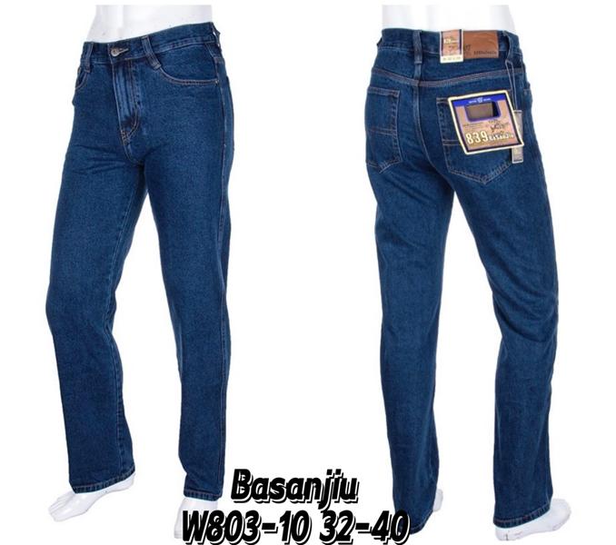 Джинсы Lili (32-40) W802-10 navy (деми)