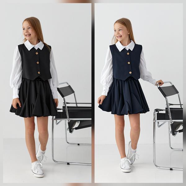 Костюм Moda school (134-158) M36 black (лето)