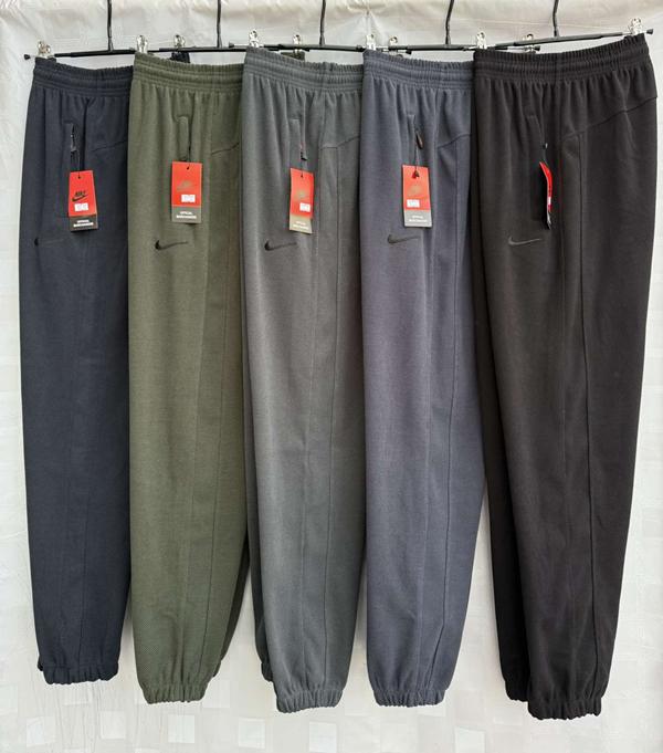Штаны спорт Shon (48-56) S659 black (деми)
