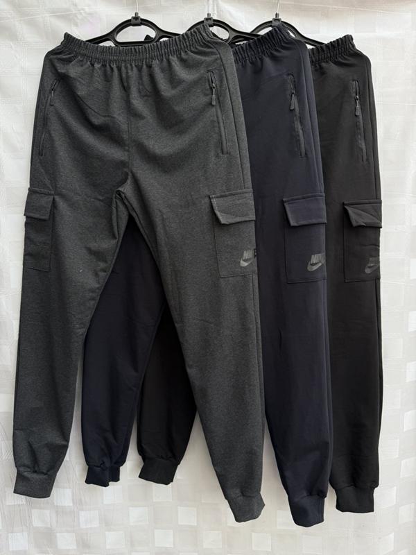 Штаны спорт Shon (46-54) S661 navy (деми)