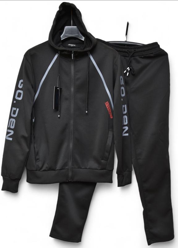 Костюм спорт Vanda (M-3XL) A5212 black (деми)