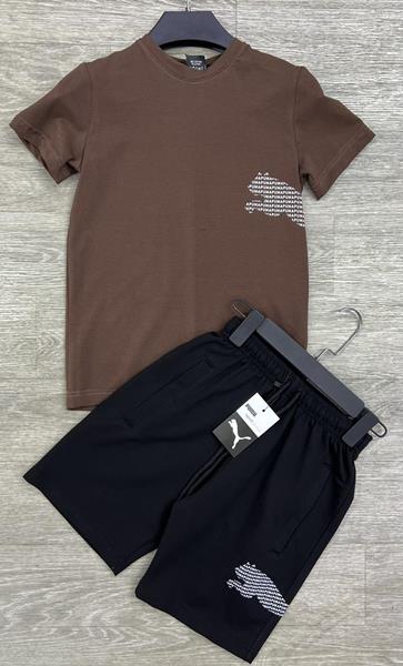 Костюм MirWear kids (13-17) 284-3-285 brown (лето)