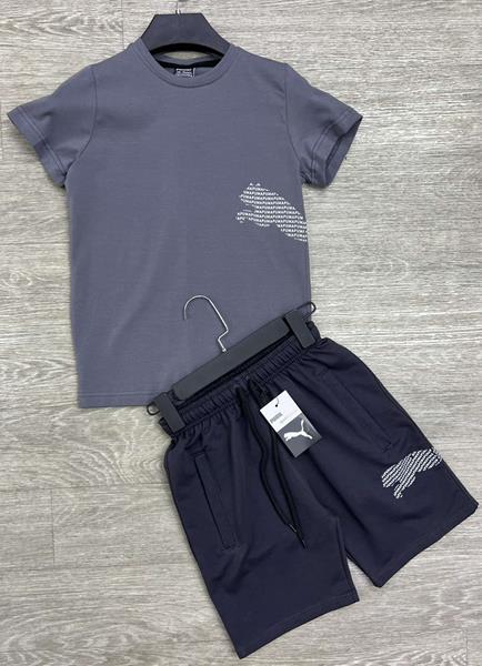 Костюм MirWear kids (13-17) 284-3-285 d.grey-navy (лето)