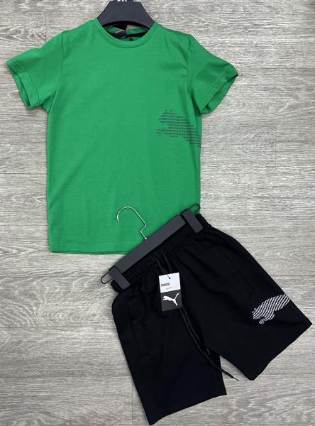 Костюм MirWear kids (13-17) 284-3-285 green (лето)