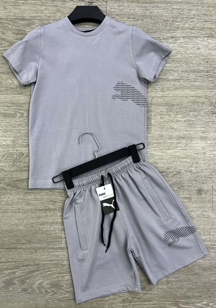 Костюм MirWear kids (13-17) 284-3-285 grey (лето)