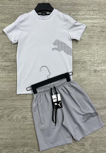 Костюм MirWear kids (13-17) 284-3-285 l.grey-grey (лето)
